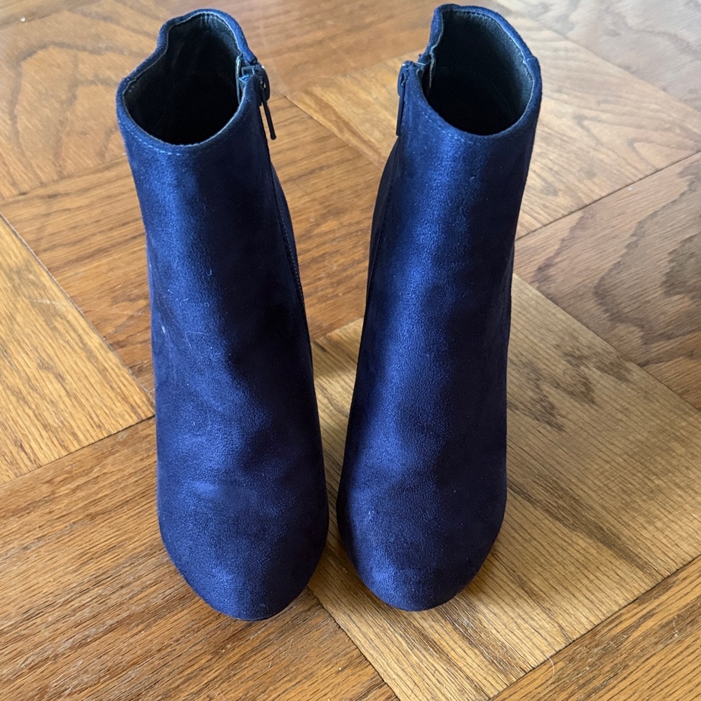 XOXO Midnight Blue Ankle Booties